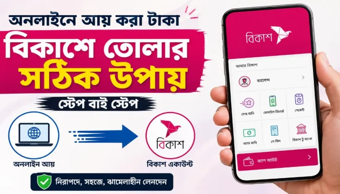 অনলাইনে আয় করা টাকা বিকাশে তোলা.png